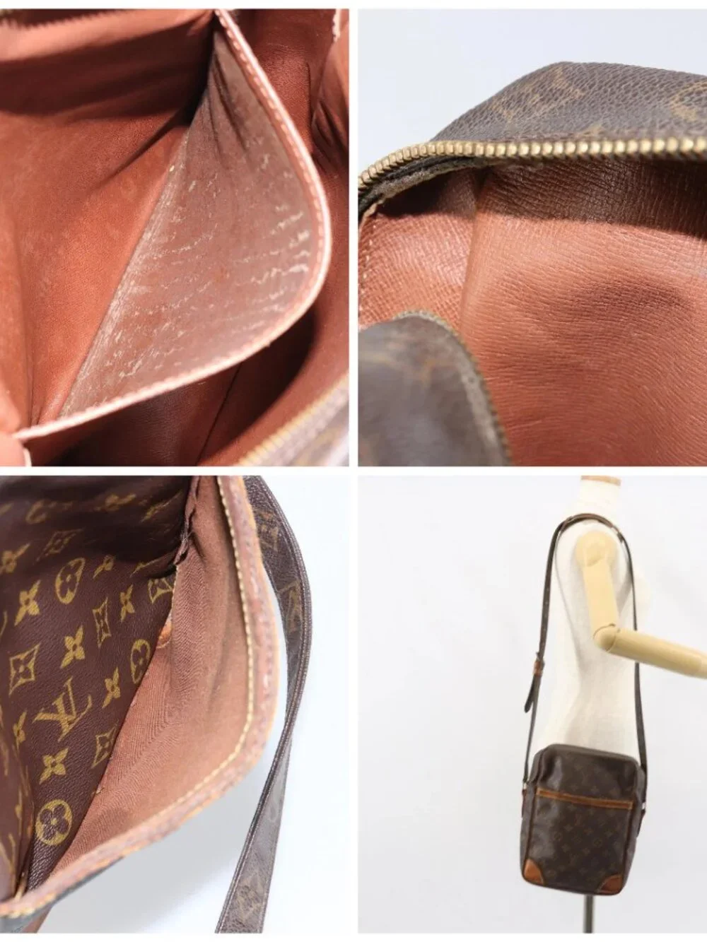 LOUIS VUITTON Monogram Danube MM Shoulder Bag M45264 LV Auth 159539